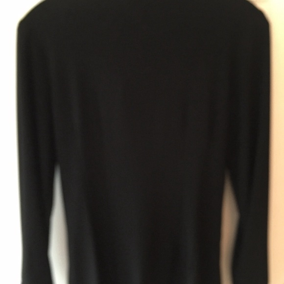 Joseph Ribkoff Black and silver rose Jacket Size 8 - Picture 5 of 6